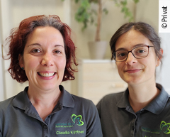 Portät Claudia Küttner und Janine Arend