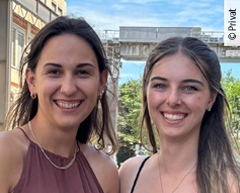 Porträt Sarah Escher und Janine Villinger
