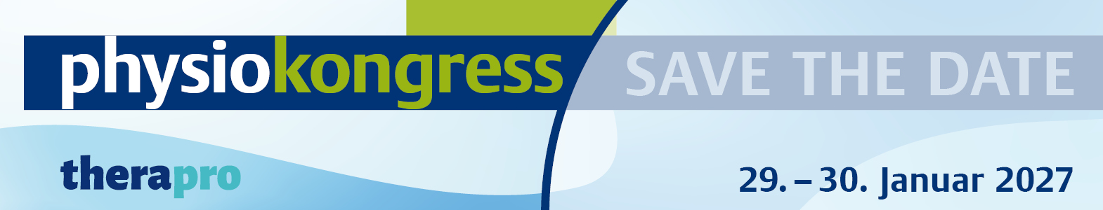 Thieme physiokongress - Save the Date 29.-30.01.2027